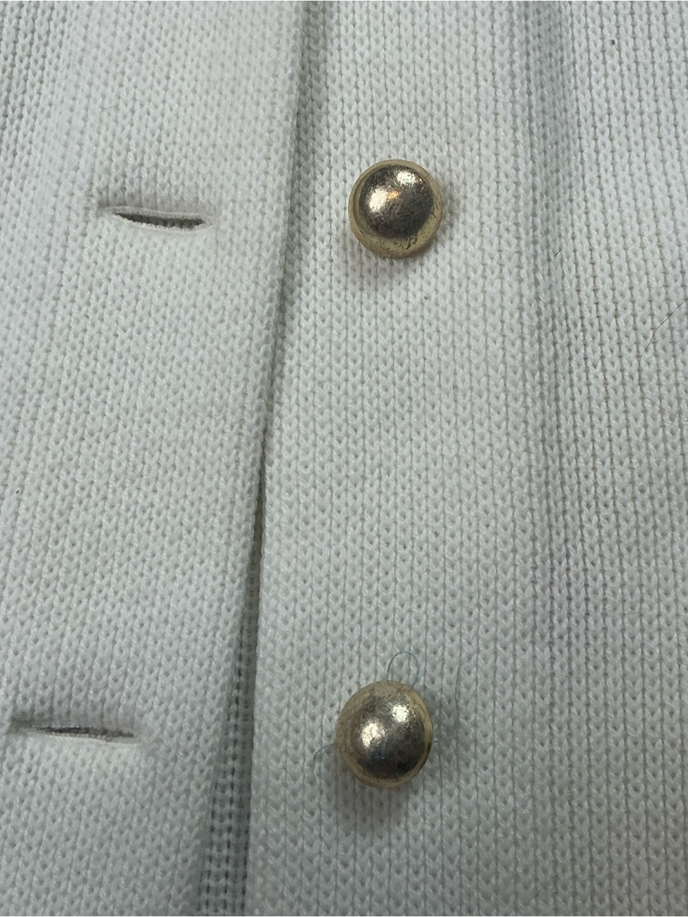 Vintage 1960s LeRoy Golf-Themed acrylic stitched Cardigan Sweater women’s S/M - Picture 3 of 6